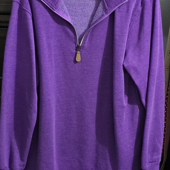 jen jen Other - Womens's Purple Half-Zip Sweater